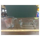 Anchor 8x8 baking dish & 4 cup measuring cup by