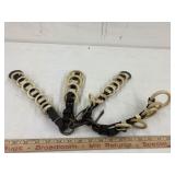 VIntage Horse Harness Line/Rein Spreaders, leather