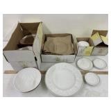 Lot of RAK porcelain dinnerware made in UAE