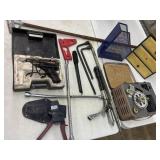 Soldering gun,4 way wrench, parts of Brownie