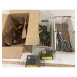 2 containers of hardware