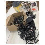 Box & Bucket of electronic wire