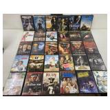 30 PG-13 DVD's, used