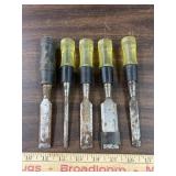 5 chisels