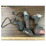 Hyper Tough 20v Angle Grinder & Impact Wrench w/