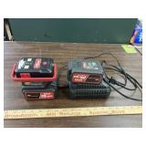 Power Inverter w/charger &  2 batteries