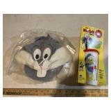 VIntage NEW Non-Spill Donald Duck Tumbler & Bugs