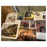 Fire Fighters books and more, bring boxes