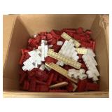 Box of Vintage American Plastic Bricks