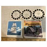 VIntage Plymouth Massachusets View Master set of 3