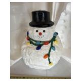 18' tall snowman candle