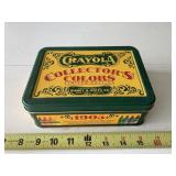 Crayola Collectors tin w/ 8pk of collector & 64 pk
