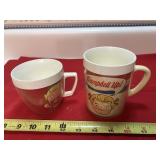 2 VIntage Campbell's plastic soup mugs,both marked