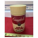 VIntage Cambell's Soup Thermos, plastic, NO cracks