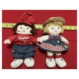 Vintage Campbell's Soup Kids Cloth 8'  Dolls