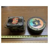 2 Vintage looking Singer Sewing Tins