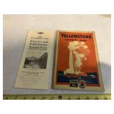 Vintage 1924 Yellowstone National Park Book &