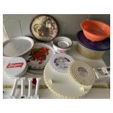 Lot of Wilton Cake making items, NEW heart