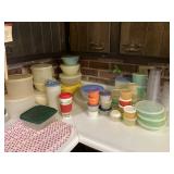Lot of Tupperware, bring boxes
