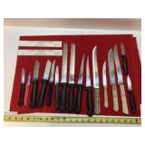 Lot of different kinds of knives