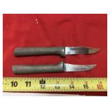 2 Rada paring knives, made in USA