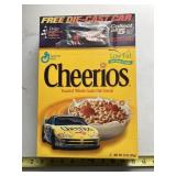 Vintage Cheerios box w/2001 Dodge race car