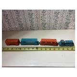 4 Vintage Midget Toy train pieces