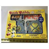 NEW 16 pc Puzzle Vehicle set