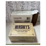 Hershey's Wooden sealed box with Mack Truck