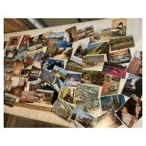 Vintage Post Cards, mostly from MI, 1 used