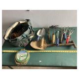 Garden bag and tools