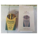 Hallmark Classic box of 8 Crayola Crayons ornament