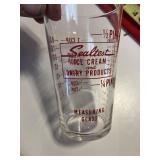 Sealtest IceCream & Dairy Products measuring glass