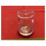 Meadow Gold individual glass creamer bottle