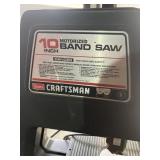 Craftsman 10ï¿½ bandsaw on stand, runs