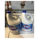 2 jugs Clorox full