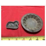 Lamb & Tart shaped butter molds
