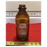 PET Grade 'A' 1 qt brown bottle, Duraglas