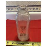 1 pint milk bottle marked 'Please Send Me Home