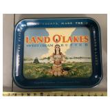 Land O'Lakes Butter metal tray 13 1/4 x 10 3/4