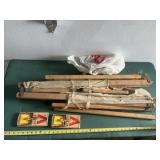 Wood cot & rat traps