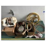 Rivets, cord, cable, light, misc