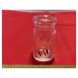 Meadow Gold Individual glass creamer bottle