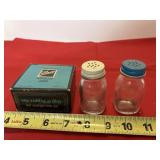 Vintage Ball Salt & Pepper shakers in original box