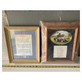 To Dad with Love poem w/ ford tractor & Home and