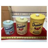 Domino Sugar sugar canister set, looks new