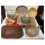 Lot of baskets