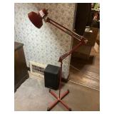 Red Balanced floor lamp