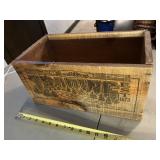 Powell River Trading wooden box