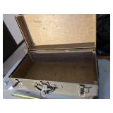 Vintage trunk, 30w x 12 tall 16 deep, no key